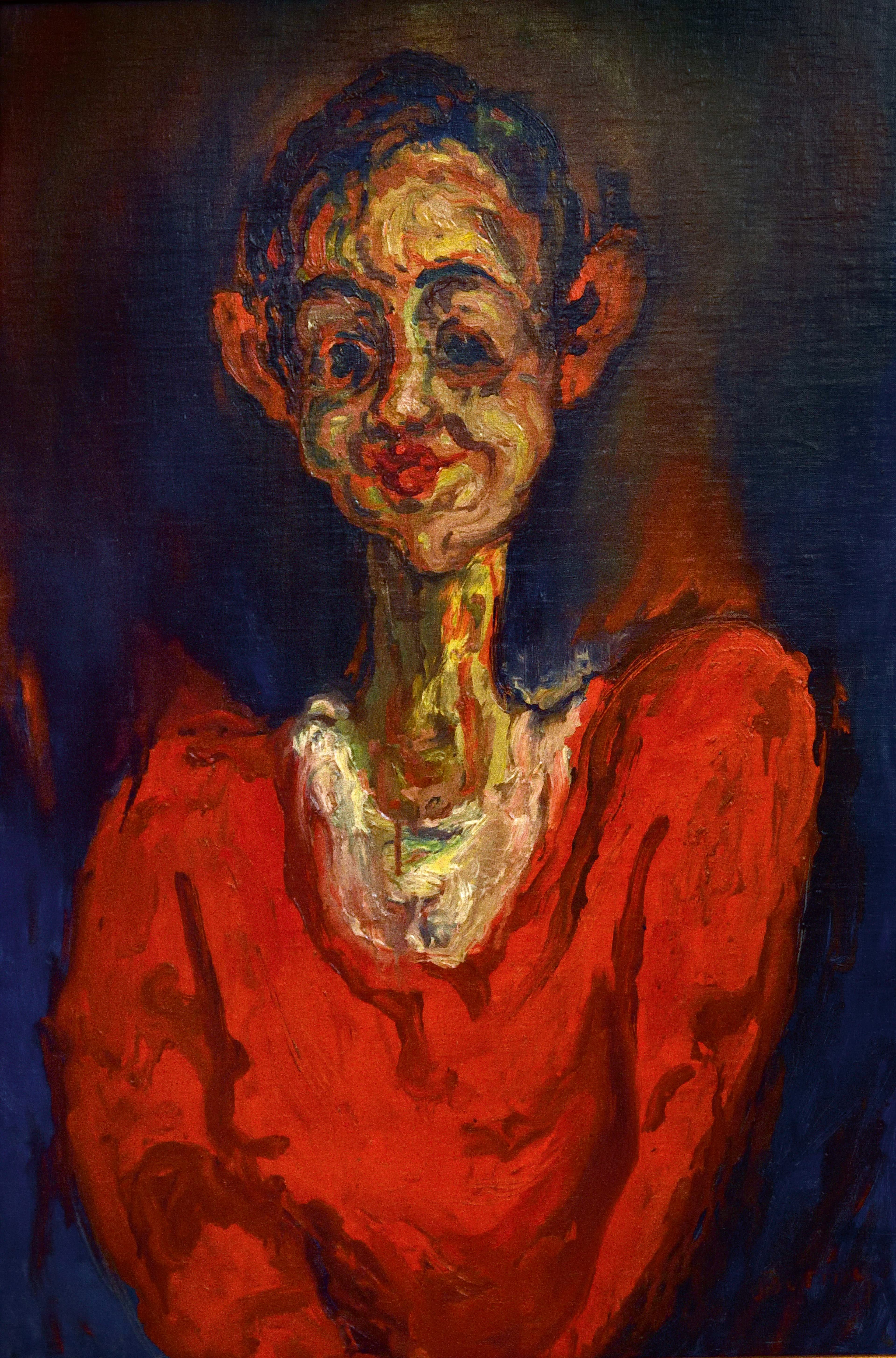 Chaïm Soutine, La vieille fille, 1920