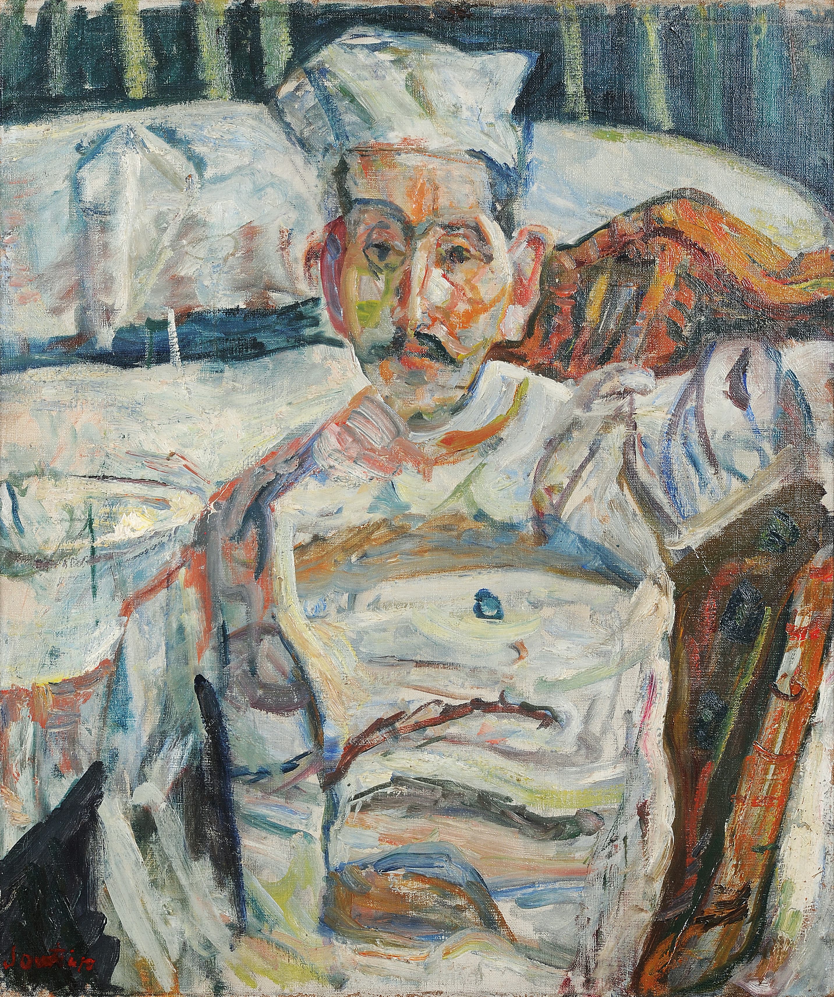 Chaïm Soutine, Le cuisinier de Cagnes, 1924