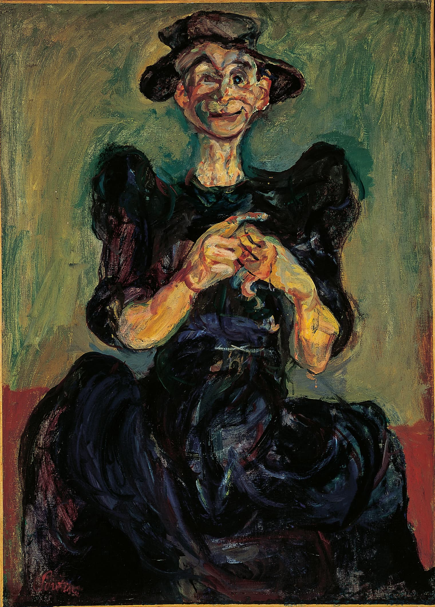 Chaïm Soutine, La tricoteuse, um 1924-25