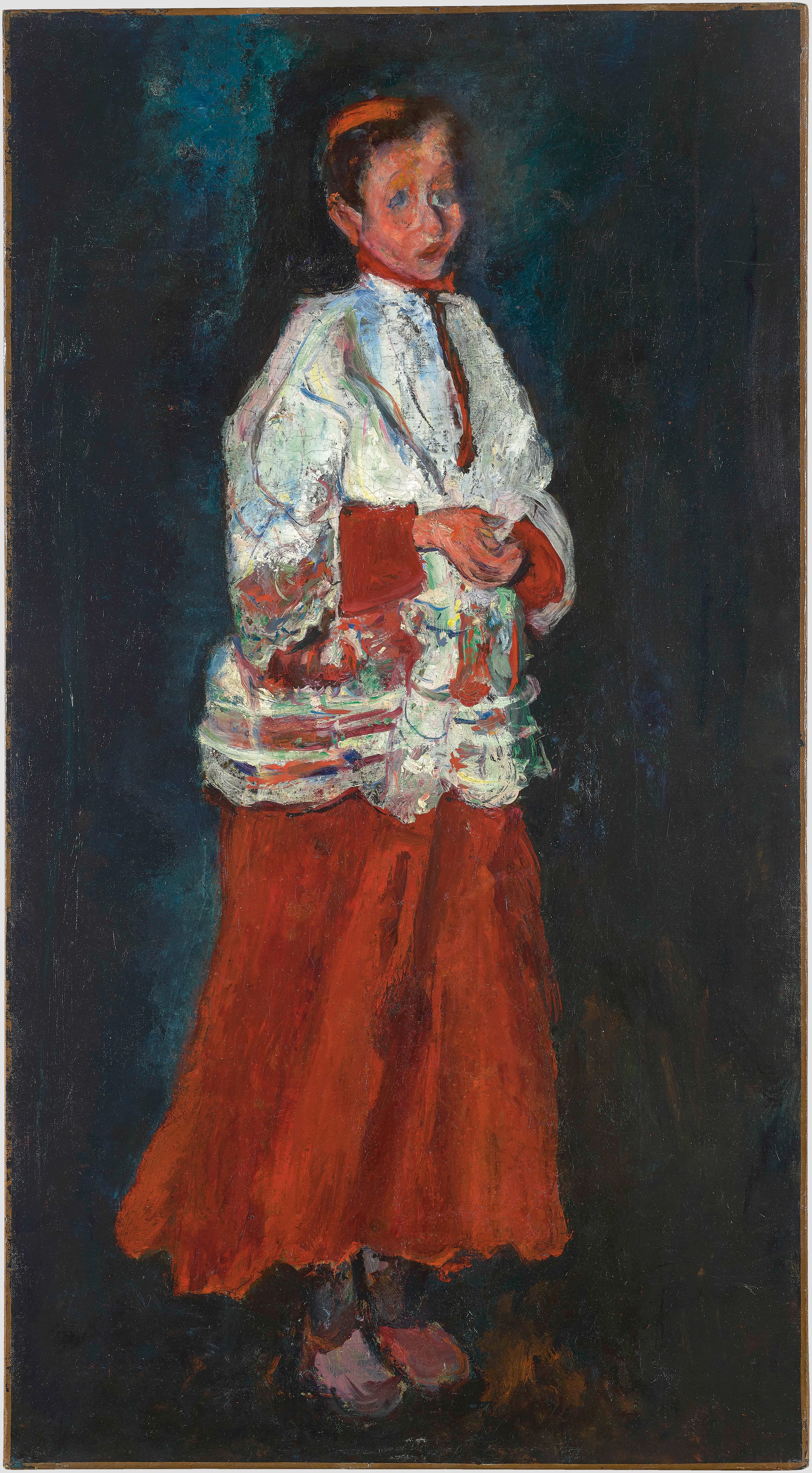 Chaïm Soutine, Le grand enfant de choeur, 1925