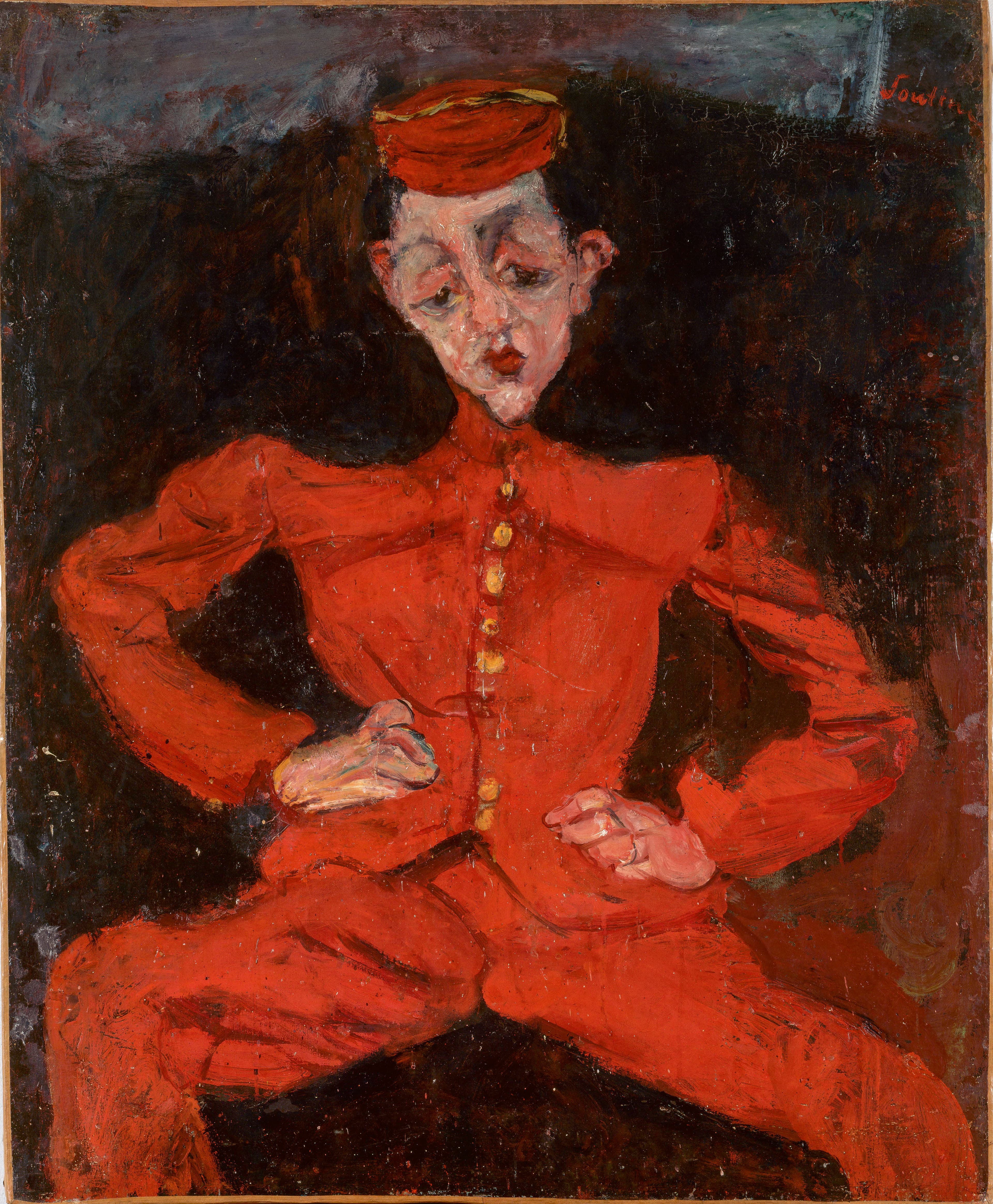 Chaïm Soutine, Le Groom, 1925