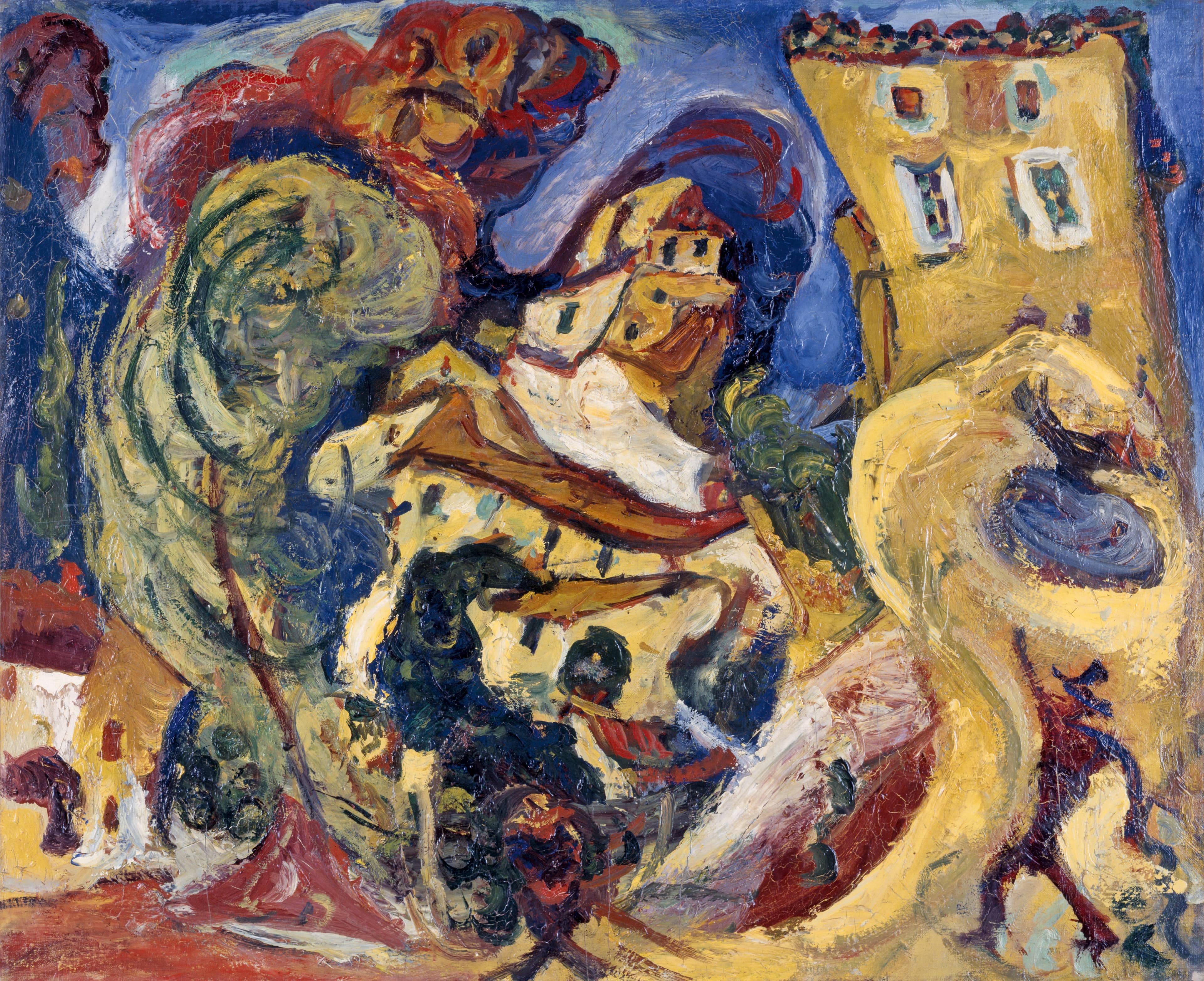 Chaïm Soutine, Paysage de Cagnes, 1923/24