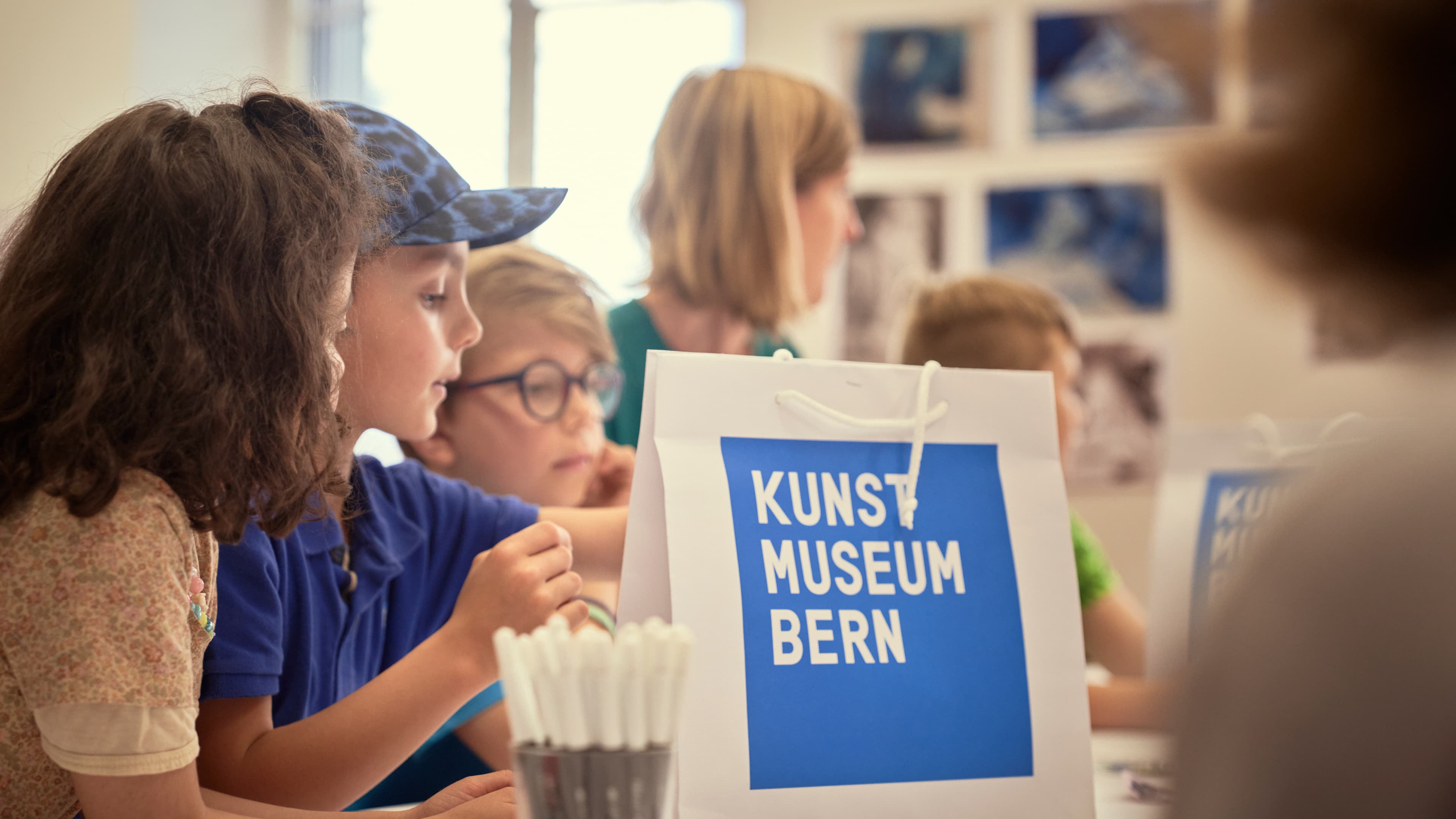 Kinder im Kunstmuseum Bern