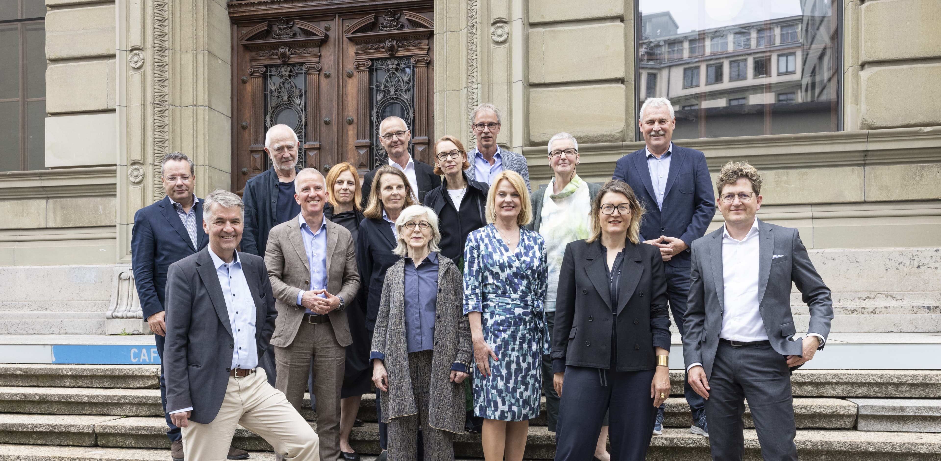 Die Jury des Architekturwettbewerbs Zukunft Kunstmuseum Bern