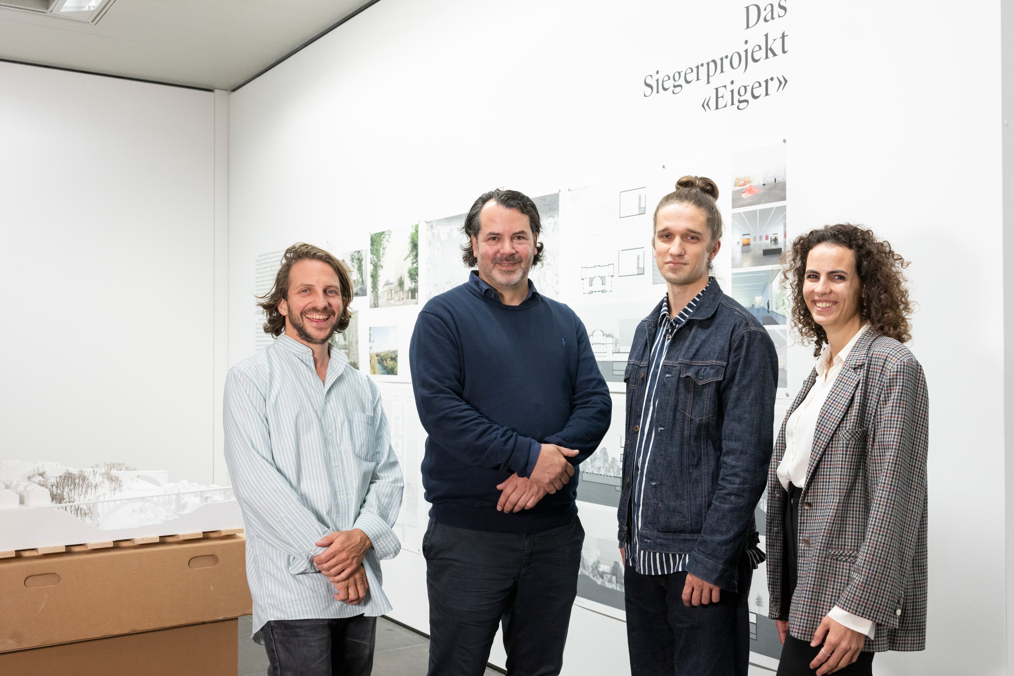 Das Siegerteam: Schmidlin Architekten (Zürich und Engadin)