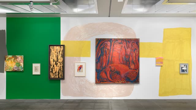 Sammlungs­intervention von Amy Sillman