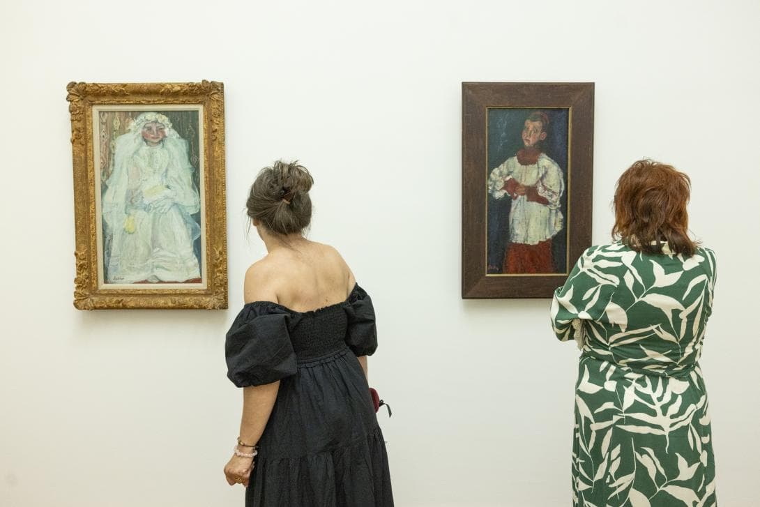 Besucher:innen Soutine Ausstellung Kunstmuseum Bern