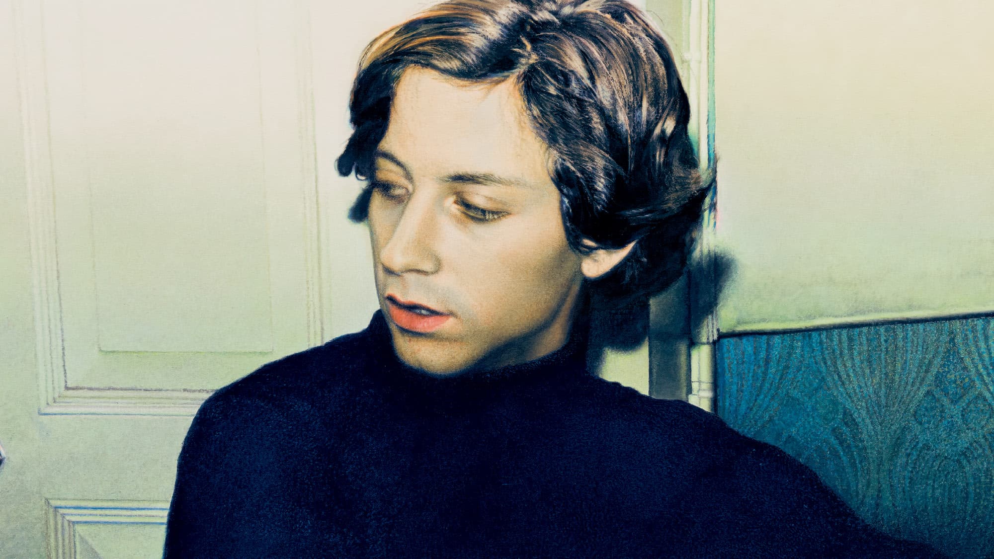 Franz Gertsch, Luciano I (Ausschnitt), 1976